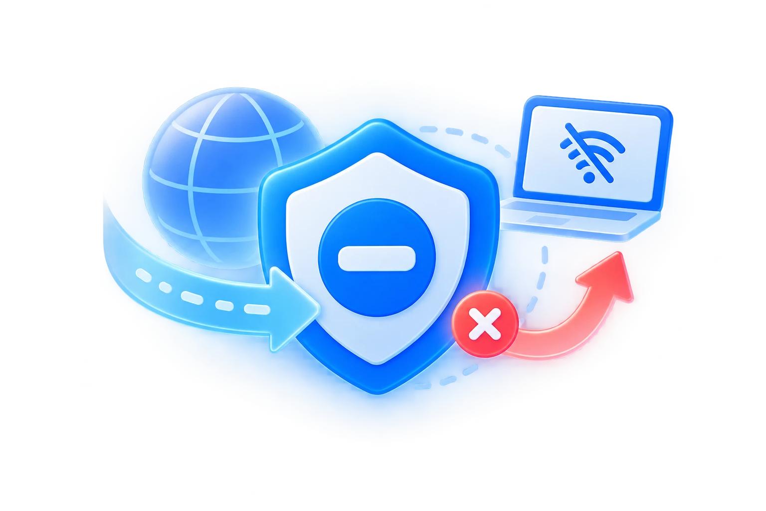 Aquila VPN kill switch preventing unprotected traffic